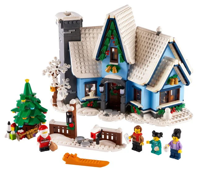 LEGO 10293 Icons Besuch des Weihnachtsmanns – Bild 2