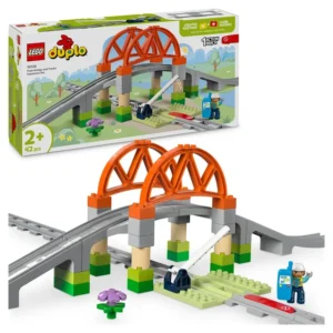 LEGO DUPLO 10426 Eisenbahnbrücke und Schienen Erweiterungsset