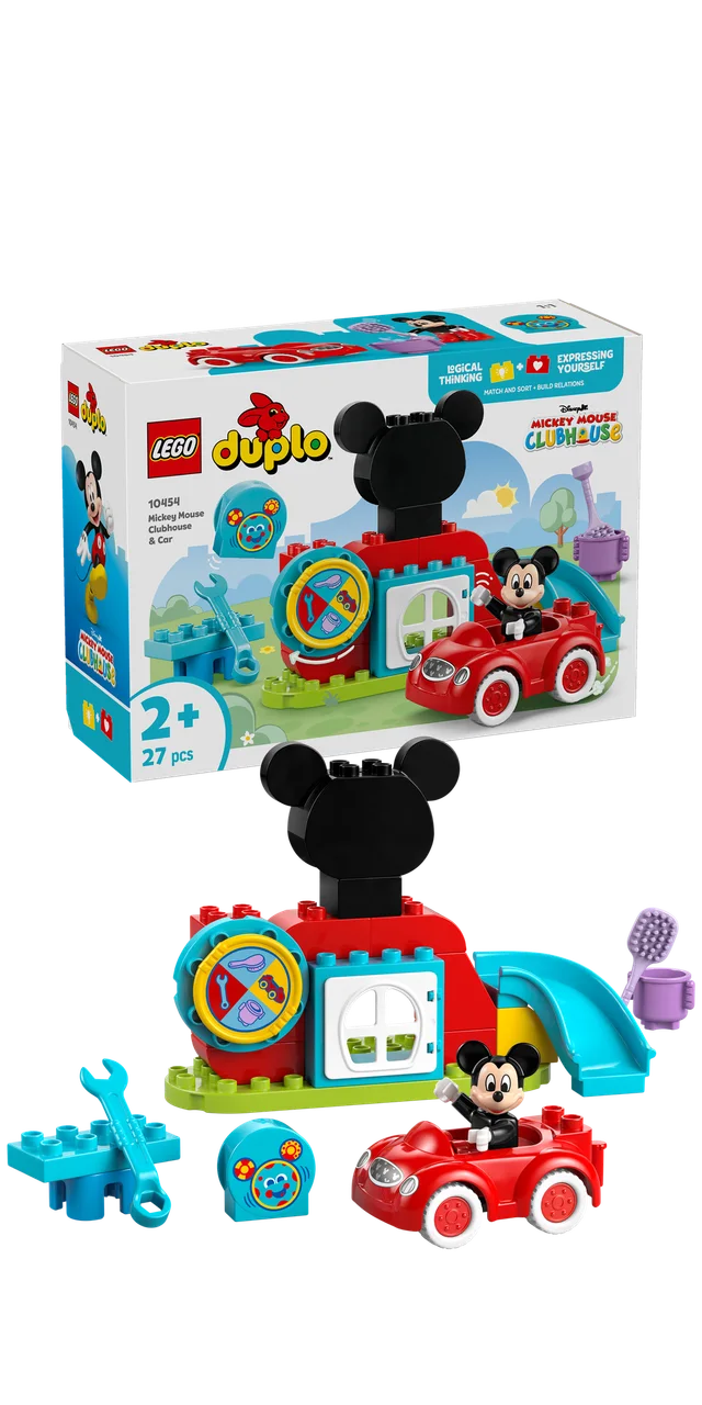 LEGO DUPLO 10454 Mickys Clubhaus und Auto