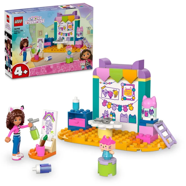 LEGO 10795 Gabby's Dollhouse Bastelspass mit Baby Box