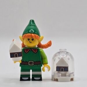 LEGO col402 Weihnachts-Elf Minifigur