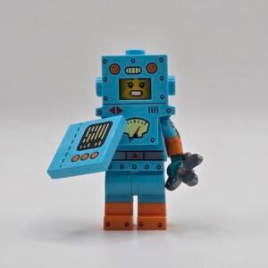 LEGO col403 Kartonroboter Minifigur