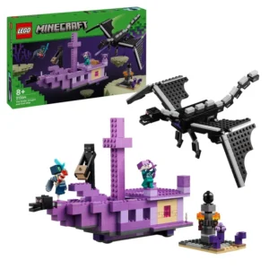 LEGO 21264 Minecraft Der Enderdrache und das Endschiff