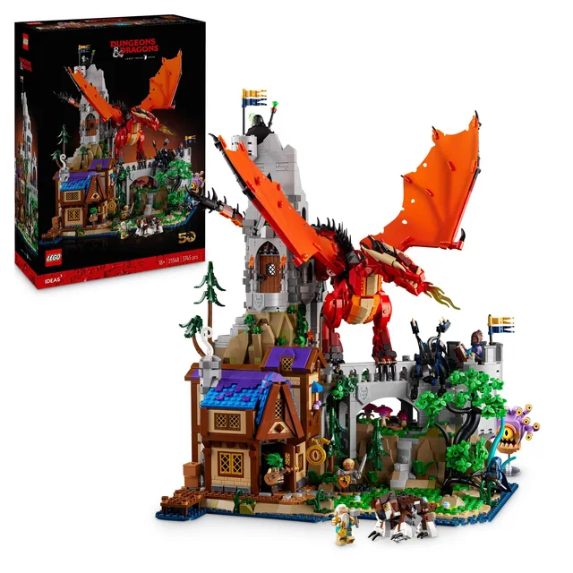 LEGO 21348 Ideas Dungeons & Dragons Die Sage vom Roten Drachen