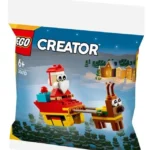 LEGO 30670 Creator Weihnachtsmann auf Schlittenfahrt