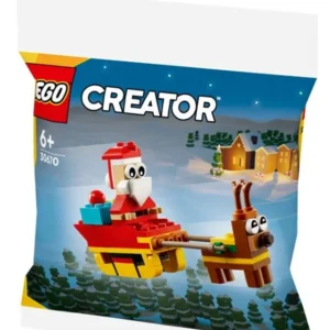 LEGO 30670 Creator Weihnachtsmann auf Schlittenfahrt