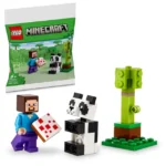 LEGO 30672 Minecraft Steve mit Baby-Panda