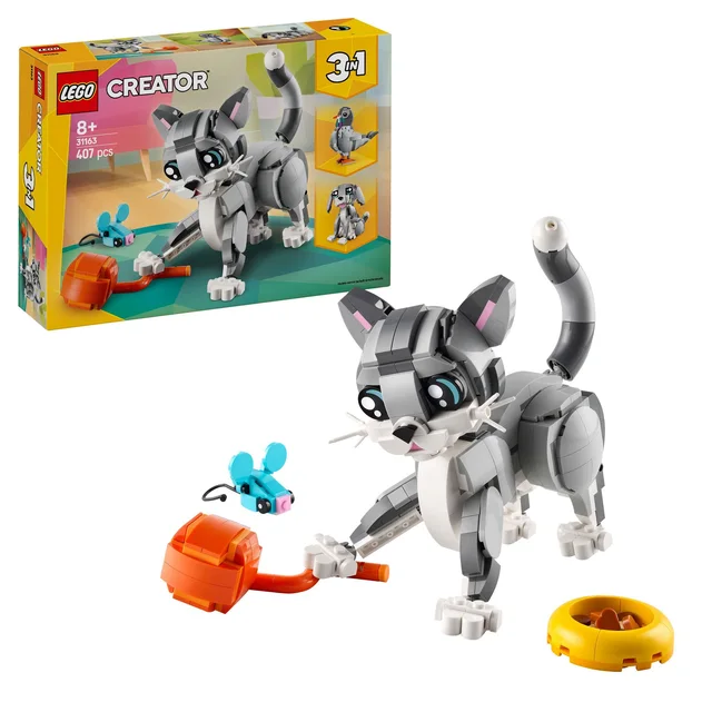 LEGO 31163 Creator Graue Katze