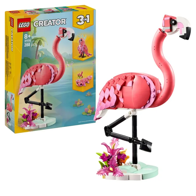 LEGO 31170 Creator Wilde Tiere Rosa Flamingo