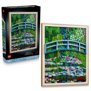 LEGO 31220 ART Claude Monet – Brücke über einen Seerosenteich