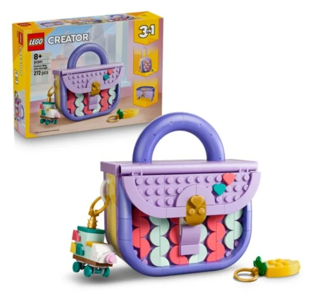 LEGO 31391 Creator Modische Tasche mit Staufach