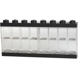 Room Copenhagen LEGO Minifiguren Display Case 16 schwarz, Aufbewahrungsbox (schwarz)