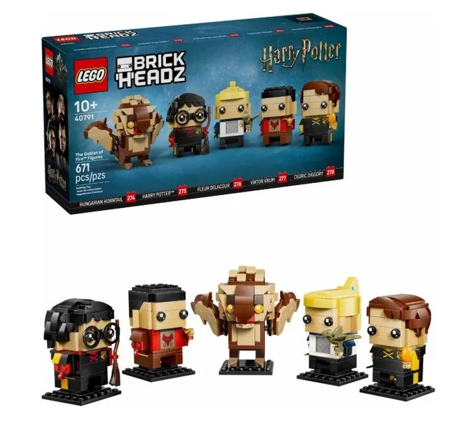 LEGO 40791 BrickHeadz Figuren aus Harry Potter und der Feuerkelch