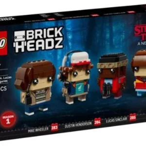 LEGO 40801 BrickHeadz Stranger Things Mike, Dustin, Lucas und Will Figuren