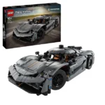 LEGO 42173 Technic Koenigsegg Jesko Absolut Supersportwagen in Grau