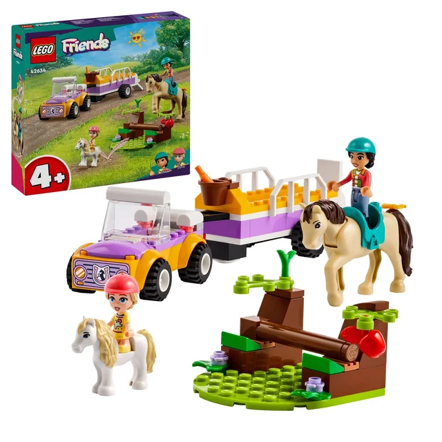 LEGO 42634 Friends Pferde- und Pony-Anhänger