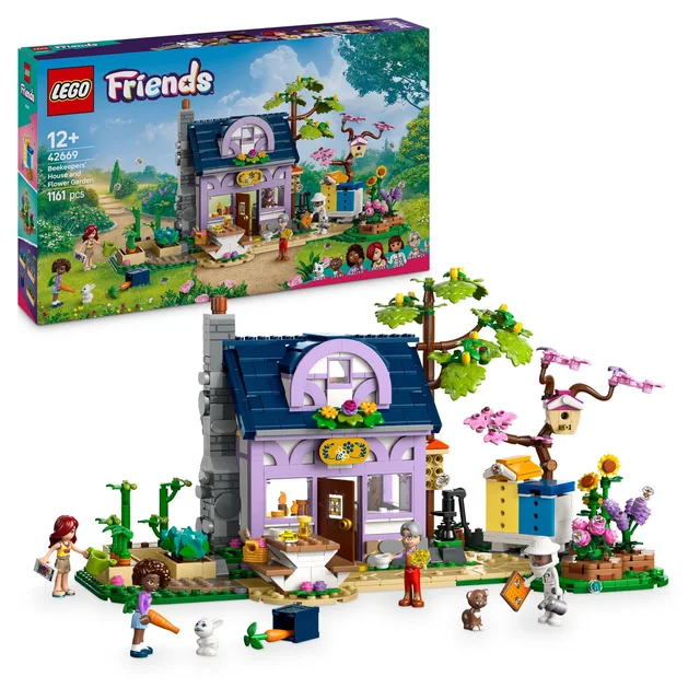LEGO 42669 Friends Haus und Blumengarten der Imker