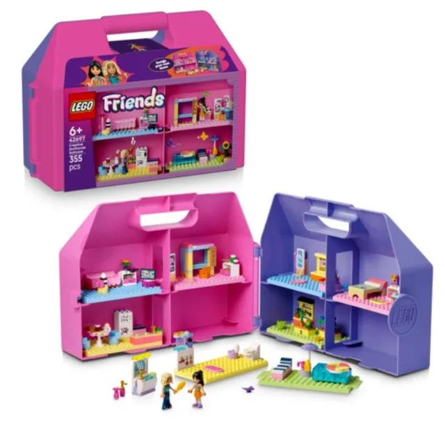 LEGO 42697 Friends Kreativer Puppenhauskoffer