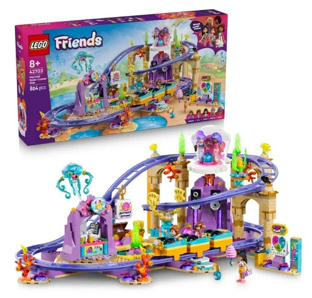 LEGO 42703 Friends Meerjungfrauen-Achterbahn