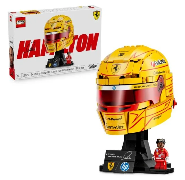 LEGO 43022 Editions Formula 1 Scuderia Ferrari HP Lewis Hamilton Helm