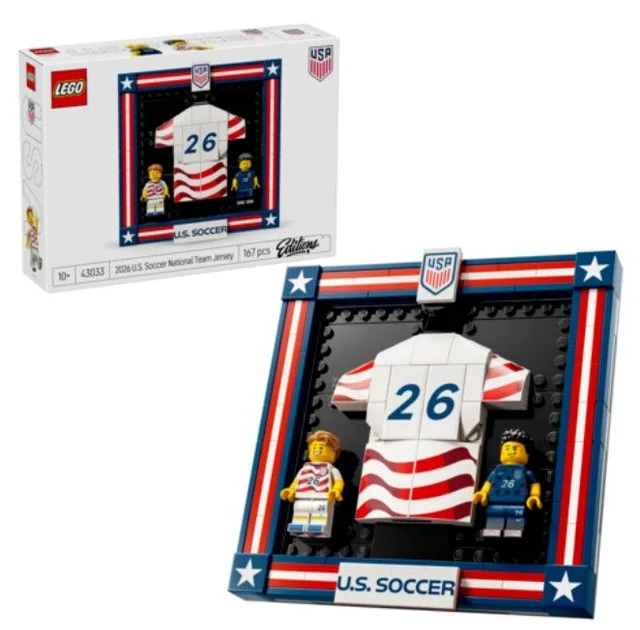 LEGO 43033 Editions Football Trikot der US-Fußballnationalmannschaft 2026