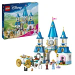 LEGO 43275 Disney Cinderellas Schloss und Pferdekutsche