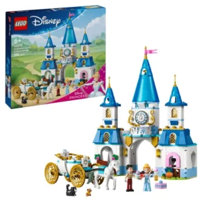 LEGO 43275 Disney Cinderellas Schloss und Pferdekutsche