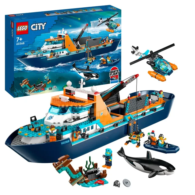 LEGO 60368 City Arktis Forschungsschiff