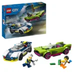 LEGO 60415 City Verfolgungsjagd mit Polizeiauto und Muscle Car