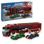LEGO 60445 City F1 Transporter mit RB20 & AMR24 F1® Rennautos