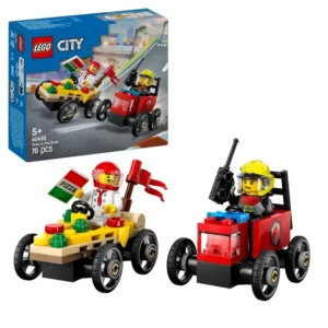 LEGO 60458 City Pizzalieferwagen vs. Löschauto