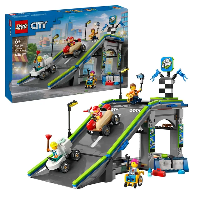 LEGO 60460 City Keine Limits Seifenkistenrennen mit Rampe