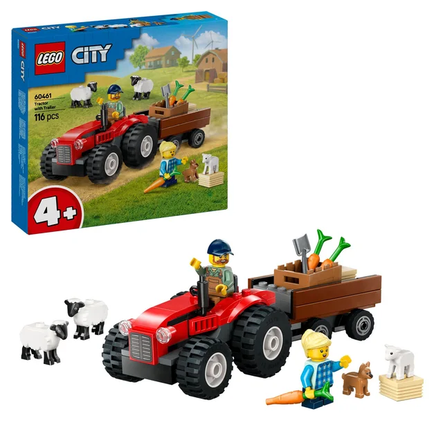 LEGO 60461 City Traktor mit Anhänger