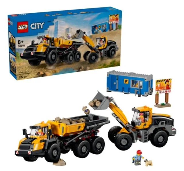 LEGO 60494 City Kipplaster und Schaufellader