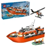 LEGO 60504 City Rettungsboot der Küstenwache mit Hubschrauber
