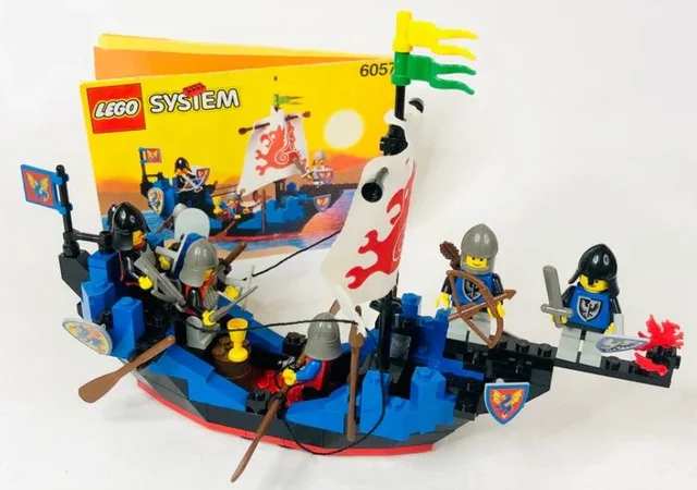 LEGO 6057 Castle Black Knights Sea Serpent