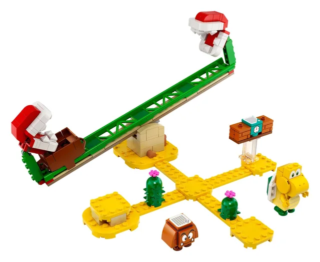 LEGO 71365 Super Mario Piranha Pflanze Powerwippe – Erweiterungsset