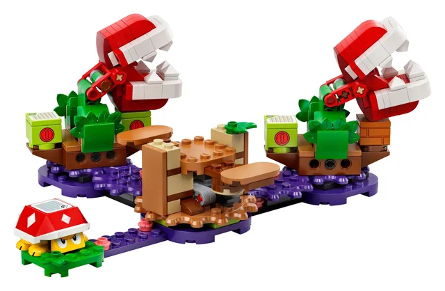 LEGO 71382 Super Mario Piranha-Pflanzen-Herausforderung – Erweiterungsset