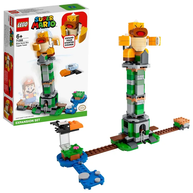 LEGO 71388 Super Mario Kippturm mit Sumo Bruder Boss – Erweiterungsset