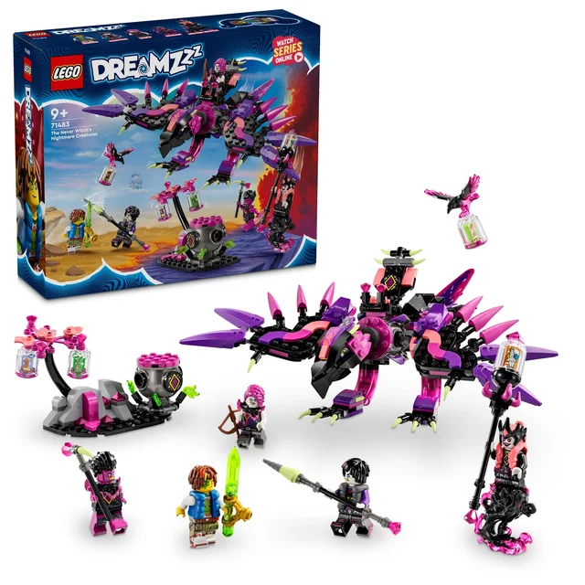 LEGO 71483 DREAMZzz Die Albtraumkreaturen der Nimmerhexe