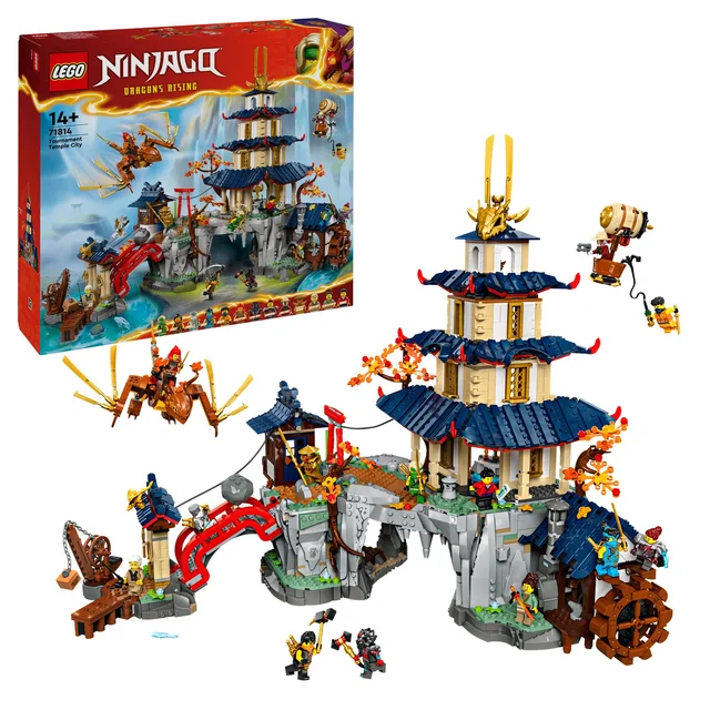 LEGO 71814 Ninjago Turnier-Tempelstadt