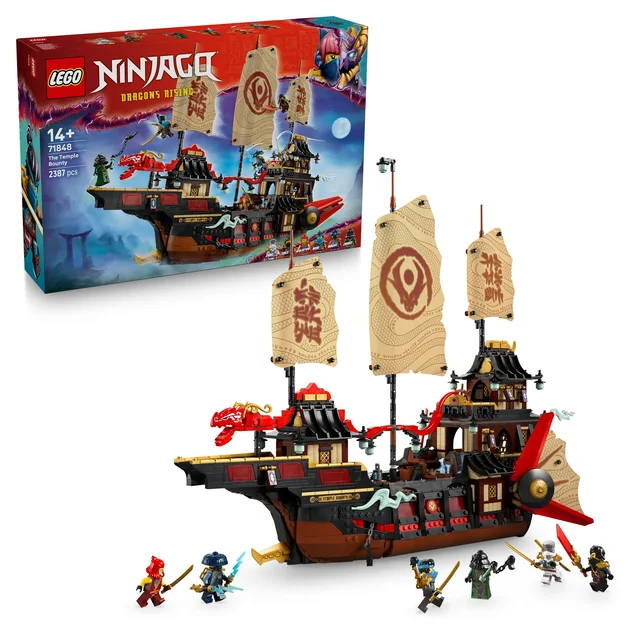 LEGO 71848 Ninjago Der Tempel-Flugsegler