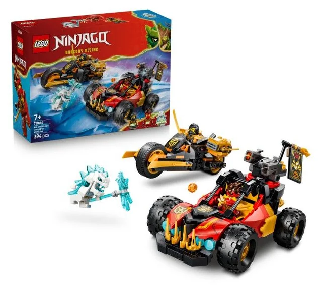 LEGO 71864 Ninjago Kais und Coles Kombi-Flitzer