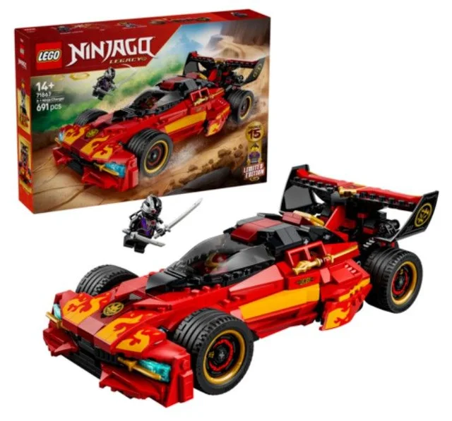 LEGO 71867 Ninjago 15-jähriges Jubiläum: X-1 Ninja Supercar