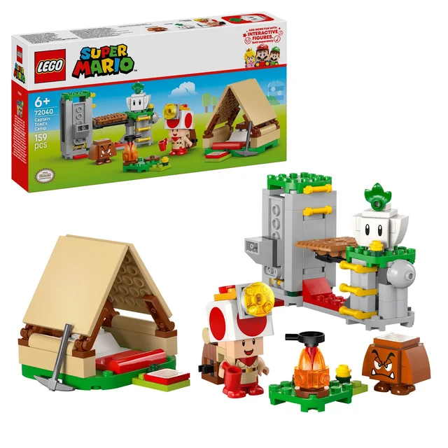 LEGO 72040 Super Mario Kapitän Toad-Camp