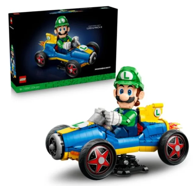 LEGO 72050 Super Mario Mario Kart Luigi & Turboflitzer