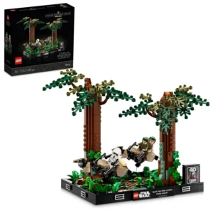 LEGO 75353 Star Wars Verfolgungsjagd auf Endor – Diorama