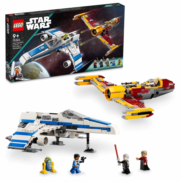 LEGO 75364 Star Wars New Republic E-Wing vs. Shin Hatis Starfighter