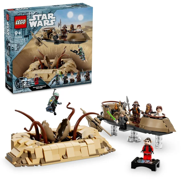 LEGO 75396 Star Wars Wüsten-Skiff und Sarlacc-Grube