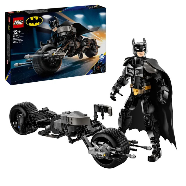 LEGO 76273 Batman Baufigur mit dem Batpod